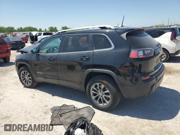 2019 Jeep Cherokee Latitude Plus z VIN 1C4PJMLBXKD409716, wystawiony jako Copart lot #56367955 z przebiegiem 53 831 mil mil oraz Szkoda całkowita • Salvage title. Historia ofert i sprzedaży dostępna na DreamBid. Obrazek 2.