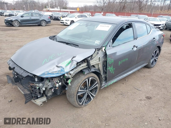 2021 Nissan Sentra SR z VIN 3N1AB8DV4MY302599, wystawiony jako IAAI lot #41662536 z przebiegiem 36 905 mil mil oraz . Historia ofert i sprzedaży dostępna na DreamBid. Obrazek 20.