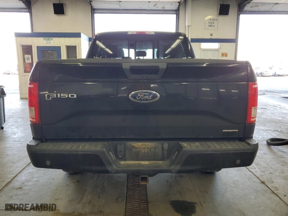2016 Ford F-150 XLT with VIN 1FTEW1EF8GFC43070, listed as a Copart auction lot 53098655 with 78,315 mi miles and Salvage Title. Bid and sale history available at carsss.com. Image 6.