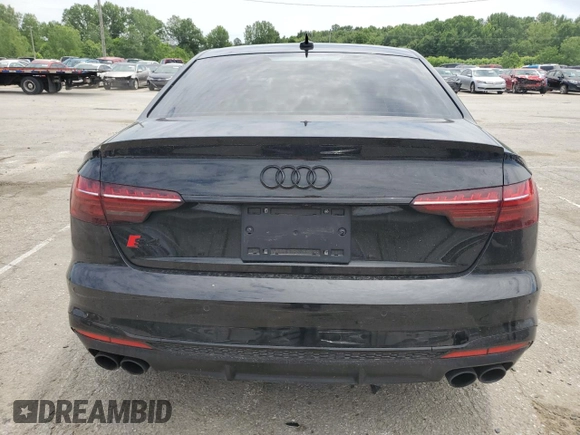 2023 Audi S4 Premium Plus z VIN WAUB4AF49PA010329, wystawiony jako Copart lot #57751685 z przebiegiem 26 608 mil mil oraz Szkoda całkowita • Salvage title. Historia ofert i sprzedaży dostępna na DreamBid. Obrazek 6.