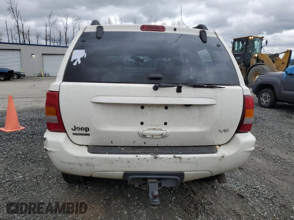 2001 Jeep Grand Cherokee Limited with VIN 1J4GW58N41C714881, listed as a Copart auction lot 49014565 with 158,360 mi miles and Clean Title. Bid and sale history available at carsss.com. Image 7.