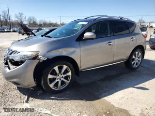 2012 Nissan Murano S with VIN JN8AZ1MU9CW101184, listed as a Copart auction lot 49110025 with 220,454 mi miles and Salvage Title. Bid and sale history available at carsss.com. Image 1.
