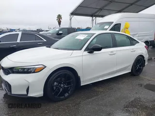2025 Honda Civic Sport with VIN 2HGFE2F50SH516112, listed as a IAAI auction lot 41578183 with 8,138 mi miles and . Bid and sale history available at DreamBid. Image 14.