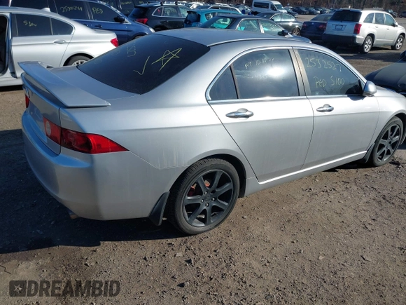 2004 Acura TSX w/Navigation with VIN JH4CL96954C035277, listed as a IAAI auction lot 41766775 with 999,999 mi miles. Bid and sale history available at carsss.com. Image 4.