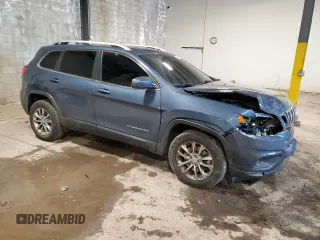 2021 Jeep Cherokee Altitude with VIN 1C4PJMLBXMD162622, listed as a Copart auction lot 44963445 with 43,255 mi miles and Salvage Title. Bid and sale history available at carsss.com. Image 4.