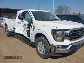 2023 Ford F-150 XL with VIN 1FTFW1E5XPKE18681, listed as a IAAI auction lot 41756786 with 40,101 mi miles. Bid and sale history available at carsss.com. Image 1.