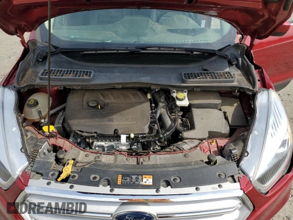 2019 Ford Escape SEL with VIN 1FMCU9HD0KUB05853, listed as a Copart auction lot 68895344 with 64,006 mi miles and Salvage Title. Bid and sale history available at carsss.com. Image 12.
