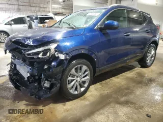 2023 Buick Encore GX Essence with VIN KL4MMGSL6PB096196, listed as a Copart auction lot 43538065 with 14,523 mi miles and Salvage title. Bid and sale history available at DreamBid. Image 1.