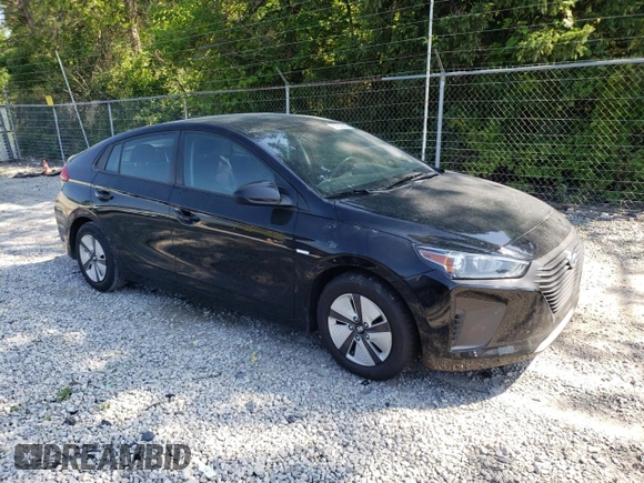 2019 Hyundai Ioniq Blue with VIN KMHC65LCXKU171182, listed as a Copart auction lot 62520065 with 146,180 mi miles and Salvage title. Bid and sale history available at DreamBid. Image 4.