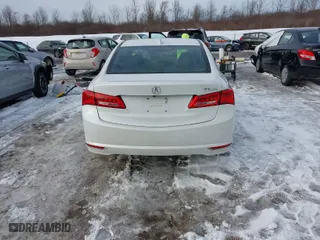 2020 Acura TLX with VIN 19UUB1F32LA004148, listed as a IAAI auction lot 41581447 with 57,606 mi miles. Bid and sale history available at carsss.com. Image 15.