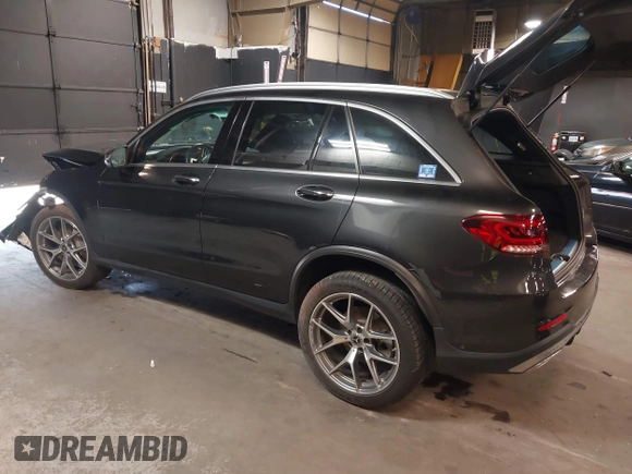 2022 Mercedes-Benz GLC 300 with VIN W1N0G8EB2NG121561, listed as a IAAI auction lot 42204953 with 22,264 mi miles and . Bid and sale history available at DreamBid. Image 3.