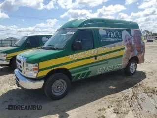 2009 Ford Econoline Cargo Commercial z VIN 1FTNE14W39DA37660, wystawiony jako Copart lot #51863435 z przebiegiem 155 374 mil mil oraz Czysty tytuł • Clean title. Historia ofert i sprzedaży dostępna na DreamBid. Obrazek 1.