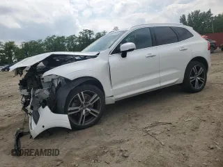 2019 Volvo XC60 Momentum with VIN YV4A22RK1K1387229, listed as a Copart auction lot 59251215 with 46,563 mi miles and Salvage title. Bid and sale history available at DreamBid. Image 1.