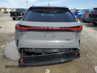 2025 Lexus RX with VIN 2T2BCMEA7SC021537, listed as a Copart auction lot 49090535 with 1,242 mi miles and Salvage Title. Bid and sale history available at carsss.com. Image 6.