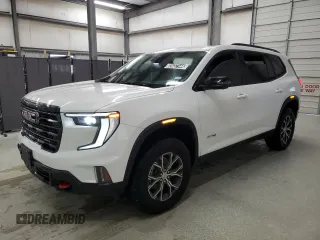 2024 GMC Acadia AWD AT4 z VIN 1GKENPKS1RJ163766, wystawiony jako Copart lot #82437144 z przebiegiem 4320 mil mil oraz Tytuł czysty. Historia ofert i sprzedaży dostępna na DreamBid. Obrazek 1.