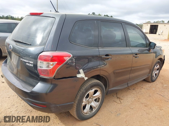 2015 Subaru Forester 2.5i with VIN JF2SJAAC5FH841134, listed as a IAAI auction lot 41889369 with 155,793 mi miles and . Bid and sale history available at DreamBid. Image 4.