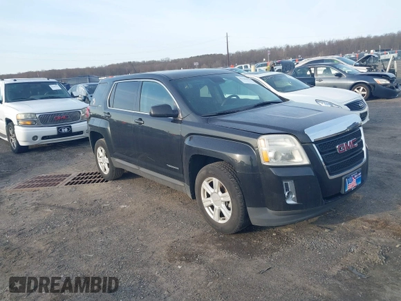 2014 GMC Terrain SLE with VIN 2GKFLVEK9E6311017, listed as a IAAI auction lot 41784238 with 110,684 mi miles. Bid and sale history available at carsss.com. Image 1.