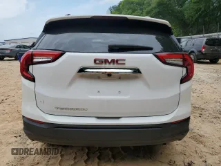 2022 GMC Terrain SLE with VIN 3GKALMEV1NL149023, listed as a Copart auction lot 58888875 with 22,071 mi miles and Salvage title. Bid and sale history available at DreamBid. Image 6.