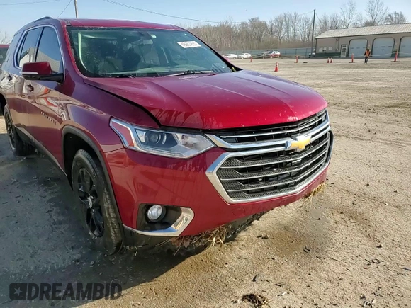 2018 Chevrolet Traverse LT Cloth with VIN 1GNEVGKW1JJ114920, listed as a Copart auction lot 49267935 with 165,640 mi miles and Salvage Title. Bid and sale history available at DreamBid. Image 14.