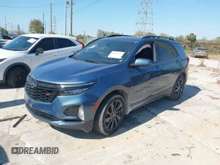 2024 Chevrolet Equinox RS with VIN 3GNAXMEG9RL181331, listed as a IAAI auction lot 41711779 with 15,405 mi miles and . Bid and sale history available at DreamBid. Image 17.
