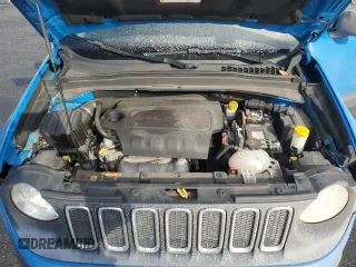 2015 Jeep Renegade Sport with VIN ZACCJBAT5FPB25299, listed as a Copart auction lot 43373395 with 54,867 mi miles and Salvage Title. Bid and sale history available at DreamBid. Image 13.