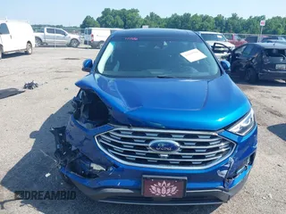 2020 Ford Edge Titanium with VIN 2FMPK4K96LBA55482, listed as a IAAI auction lot 42557716 with 61,509 mi miles and . Bid and sale history available at DreamBid. Image 11.