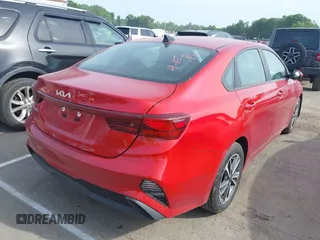 2023 Kia Forte LXS with VIN 3KPF24AD0PE640546, listed as a IAAI auction lot 42174053 with 37,514 mi miles. Bid and sale history available at carsss.com. Image 4.
