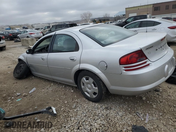 2006 Dodge Stratus SXT z VIN 1B3AL46T86N228152, wystawiony jako Copart lot #85317444 z przebiegiem 162 447 mil mil oraz Szkody całkowita. Historia ofert i sprzedaży dostępna na DreamBid. Obrazek 2.
