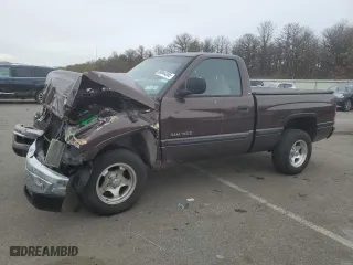 1998 Dodge Ram 1500 with VIN 3B7HC16Y5WM295325, listed as a Copart auction lot 88844355 with 136,378 mi miles and Salvage Title. Bid and sale history available at carsss.com. Image 1.