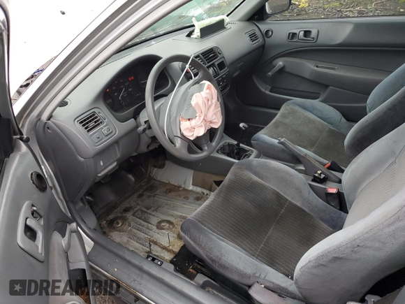 1996 Honda Civic CX with VIN 2HGEJ6320TH116805, listed as a Copart auction lot 88195595 with 308,399 mi miles and Salvage Title. Bid and sale history available at carsss.com. Image 8.