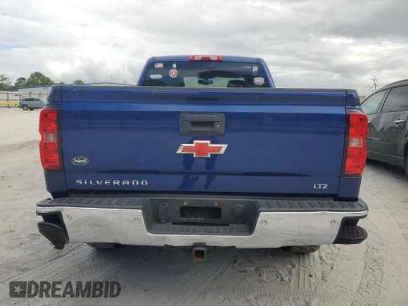 2014 Chevrolet Silverado 1500 LTZ with VIN 1GCVKSEC9EZ242965, listed as a Copart auction lot 55565685 with 159,376 mi miles and Clean Title. Bid and sale history available at DreamBid. Image 6.