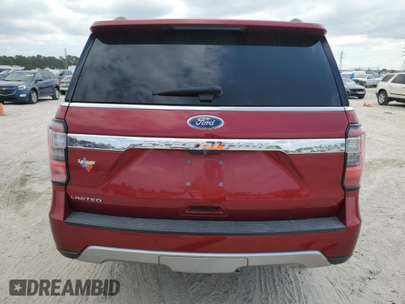 2018 Ford Expedition Max Limited with VIN 1FMJK1KT6JEA36903, listed as a Copart auction lot 52957875 with 132,033 mi miles and Salvage title. Bid and sale history available at DreamBid. Image 6.