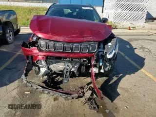 2022 Jeep Compass (RED) Edition with VIN 3C4NJDCB8NT180877, listed as a Copart auction lot 79696784 with 26,762 mi miles and Non repairable. Bid and sale history available at DreamBid. Image 14.
