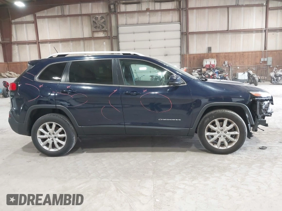 2015 Jeep Cherokee Limited with VIN 1C4PJMDB4FW775065, listed as a IAAI auction lot 42044247 with 125,131 mi miles and . Bid and sale history available at DreamBid. Image 14.