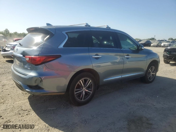 2018 Infiniti QX60 with VIN 5N1DL0MM6JC521869, listed as a Copart auction lot 52713245 with 136,753 mi miles and Clean Title. Bid and sale history available at carsss.com. Image 3.