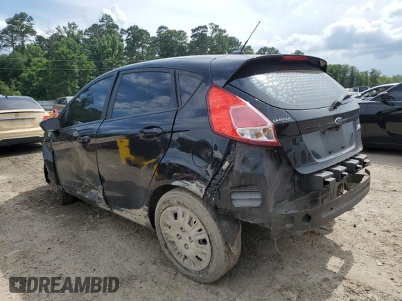 2018 Ford Fiesta S with VIN 3FADP4TJ3JM106004, listed as a Copart auction lot 61512055 with Not provided miles and Salvage title. Bid and sale history available at DreamBid. Image 2.