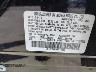 2015 Infiniti Q50 Premium z VIN JN1BV7AR2FM416586, wystawiony jako IAAI lot #41728760 z przebiegiem 138 446 mil mil oraz . Historia ofert i sprzedaży dostępna na DreamBid. Obrazek 9.