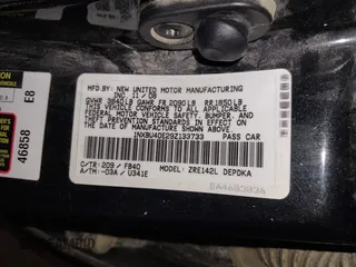 2009 Toyota Corolla with VIN 1NXBU40E29Z133733, listed as a IAAI auction lot 42093904 with 229,509 mi miles. Bid and sale history available at carsss.com. Image 9.