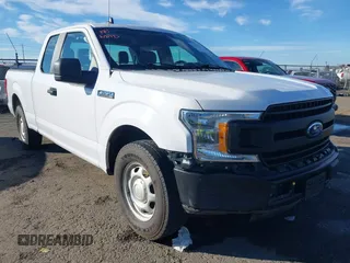 2020 Ford F-150 XL with VIN 1FTEX1CP8LKE25569, listed as a IAAI auction lot 41331528 with 100,590 mi miles and . Bid and sale history available at DreamBid. Image 1.