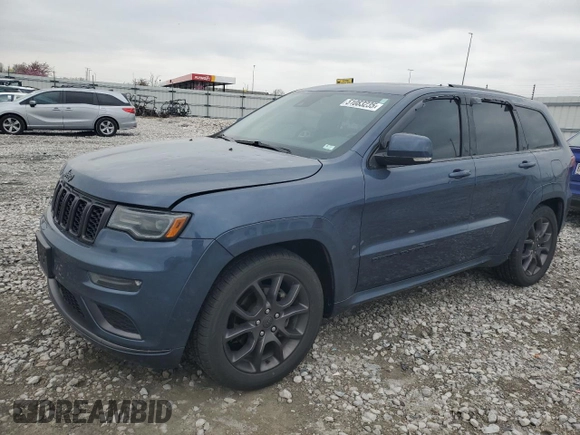 2020 Jeep Grand Cherokee High Altitude with VIN 1C4RJFCG4LC427085, listed as a Copart auction lot 51083235 with 82,832 mi miles and Salvage title. Bid and sale history available at DreamBid. Image 1.