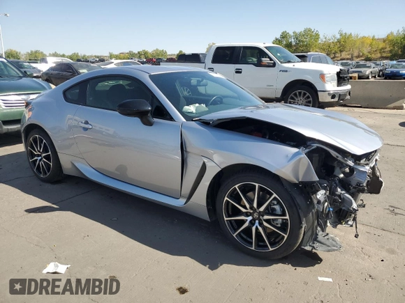 2023 Toyota GR86 with VIN JF1ZNBC1XP8754663, listed as a Copart auction lot 74255034 with 11,355 mi miles and Salvage Title. Bid and sale history available at carsss.com. Image 4.