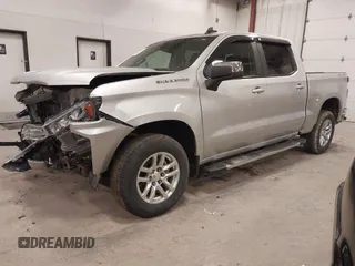 2020 Chevrolet Silverado 1500 LT with VIN 3GCUYDED8LG185492, listed as a IAAI auction lot 41226007 with 38,232 mi miles and . Bid and sale history available at DreamBid. Image 2.