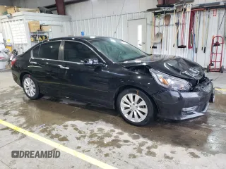 2013 Honda Accord Sdn EX-L with VIN 1HGCR2F84DA272502, listed as a Copart auction lot 51702345 with 121,016 mi miles and Salvage Title. Bid and sale history available at carsss.com. Image 4.