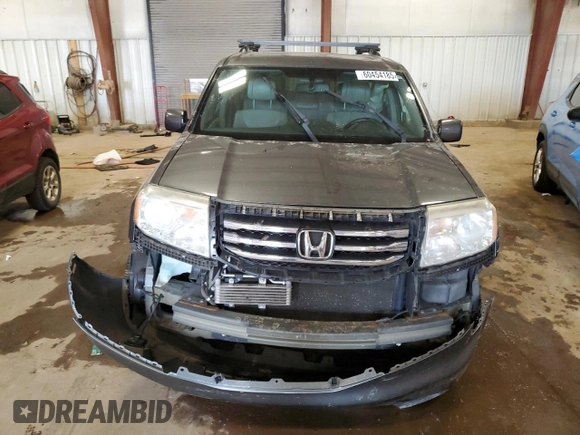 2012 Honda Pilot EX-L with VIN 5FNYF4H54CB042010, listed as a Copart auction lot 60454185 with Not provided miles and Clean title. Bid and sale history available at DreamBid. Image 5.