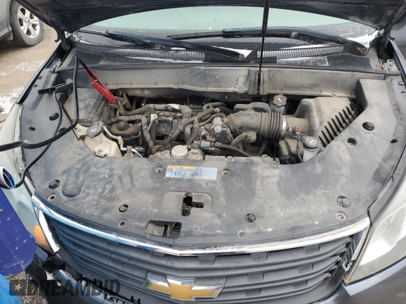 2013 Chevrolet Traverse LS with VIN 1GNKVFEDXDJ184914, listed as a Copart auction lot 41503195 with 174,866 mi miles and Clean Title. Bid and sale history available at DreamBid. Image 12.