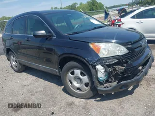 2007 Honda CR-V LX with VIN 5J6RE38377L000654, listed as a IAAI auction lot 42031455 with 112,869 mi miles. Bid and sale history available at carsss.com. Image 1.