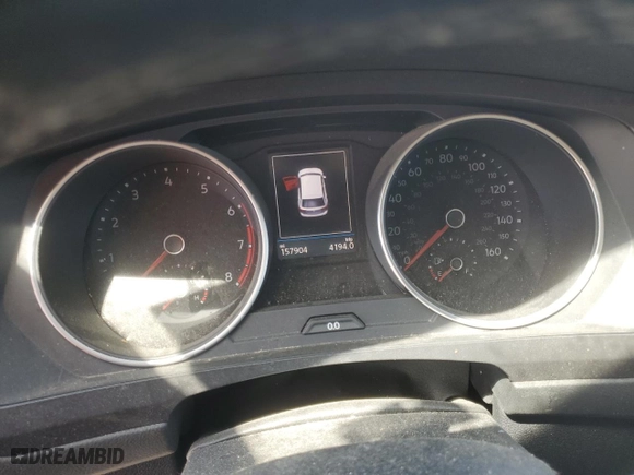 2020 Volkswagen Tiguan SE with VIN 3VV3B7AX0LM163388, listed as a Copart auction lot 50042615 with 157,904 mi miles and Salvage Title. Bid and sale history available at carsss.com. Image 9.