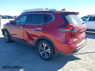 2019 Nissan Rogue SL with VIN 5N1AT2MT7KC799235, listed as a IAAI auction lot 41421764 with 42,558 mi miles. Bid and sale history available at carsss.com. Image 3.