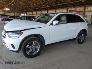 2021 Mercedes-Benz GLC 300 z VIN W1N0G8DB9MF968907, wystawiony jako Copart lot #64306265 z przebiegiem 33 388 mil mil oraz Szkoda całkowita • Salvage title. Historia ofert i sprzedaży dostępna na DreamBid. Obrazek 1.