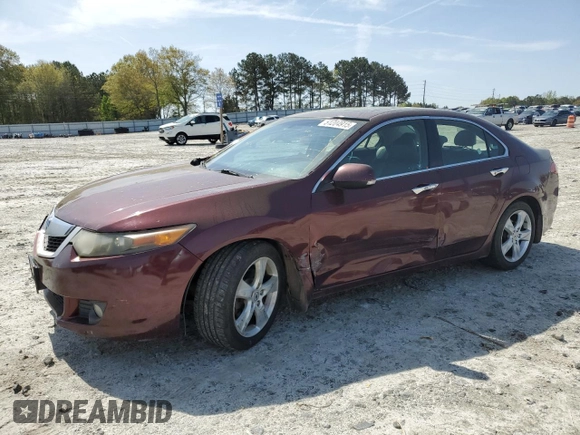 2009 Acura TSX with VIN JH4CU26619C014766, listed as a Copart auction lot 51204915 with 243,439 mi miles and Salvage Title. Bid and sale history available at carsss.com. Image 1.